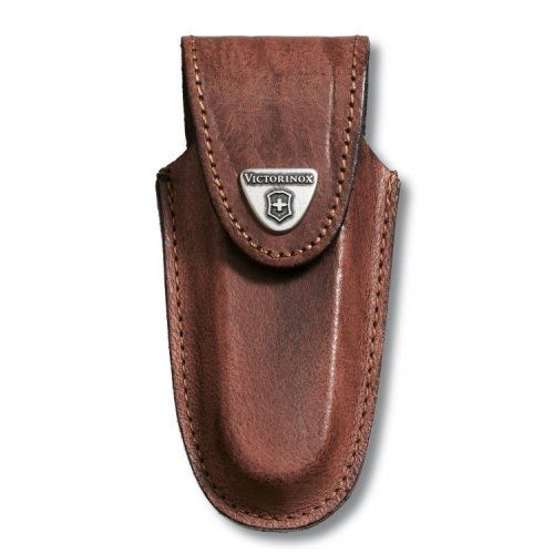 

4.0538 Чехол Victorinox поясной коричневый кожаный