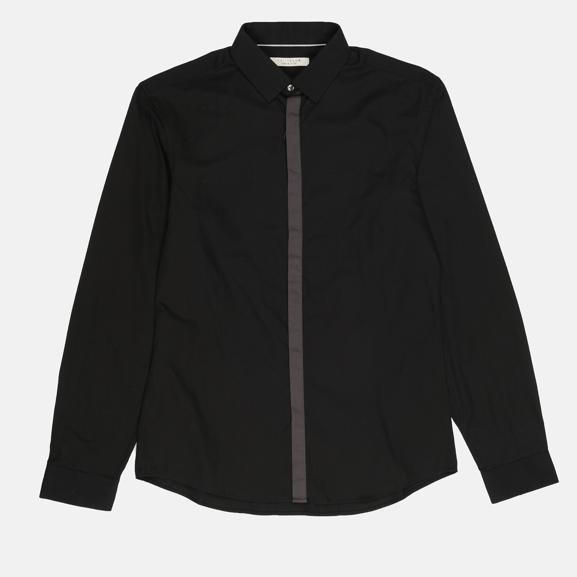 

Рубашка Celio Darigot 60021846 S Черная