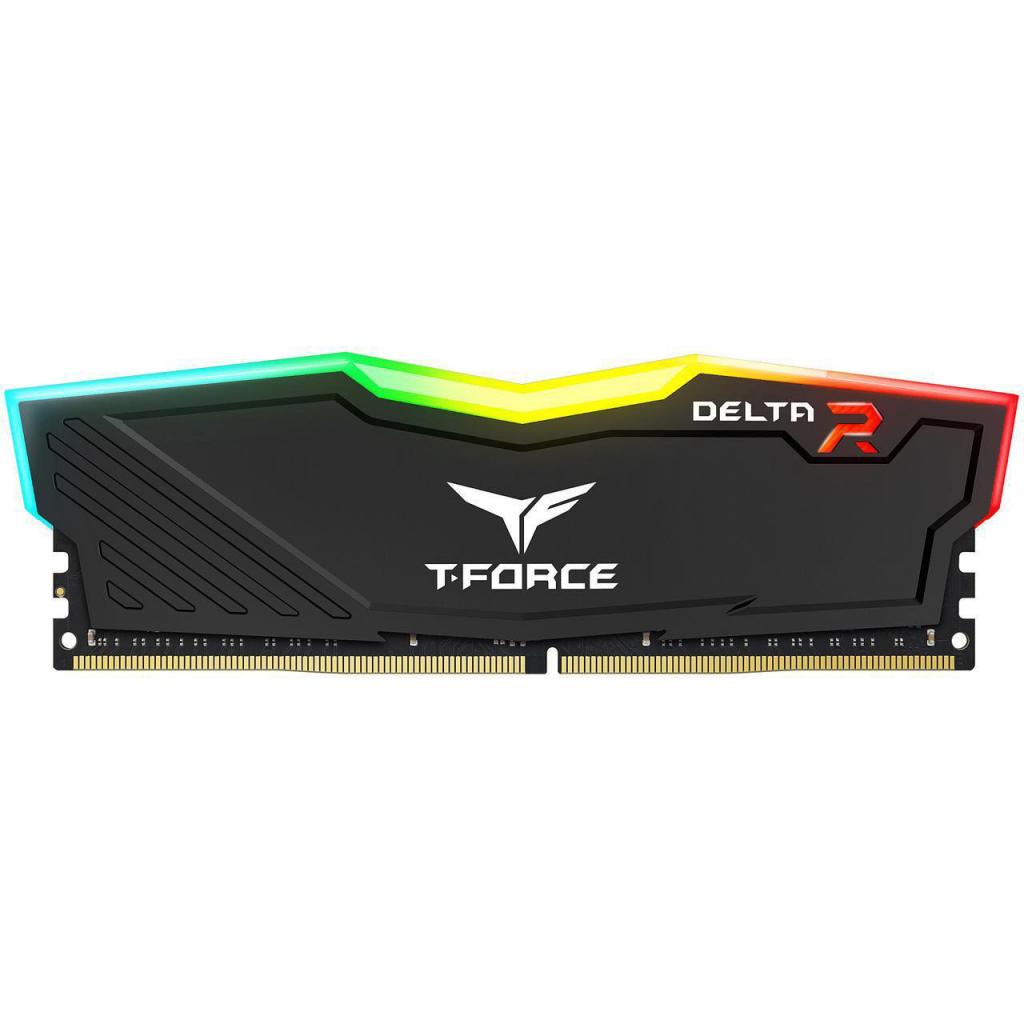 

Память TEAM 16 GB DDR4 3200 MHz T-Force Delta Black RGB (TF3D416G3200HC16F01)