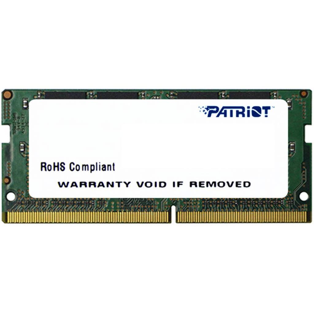 

Память PATRIOT 4 GB SO-DIMM DDR4 2400 MHz (PSD44G240082S)