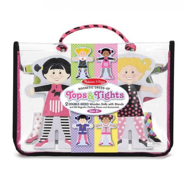 

Магнитная одевалка Tops & Tights Дресс-код игровой набор Melissa & Doug MD14943