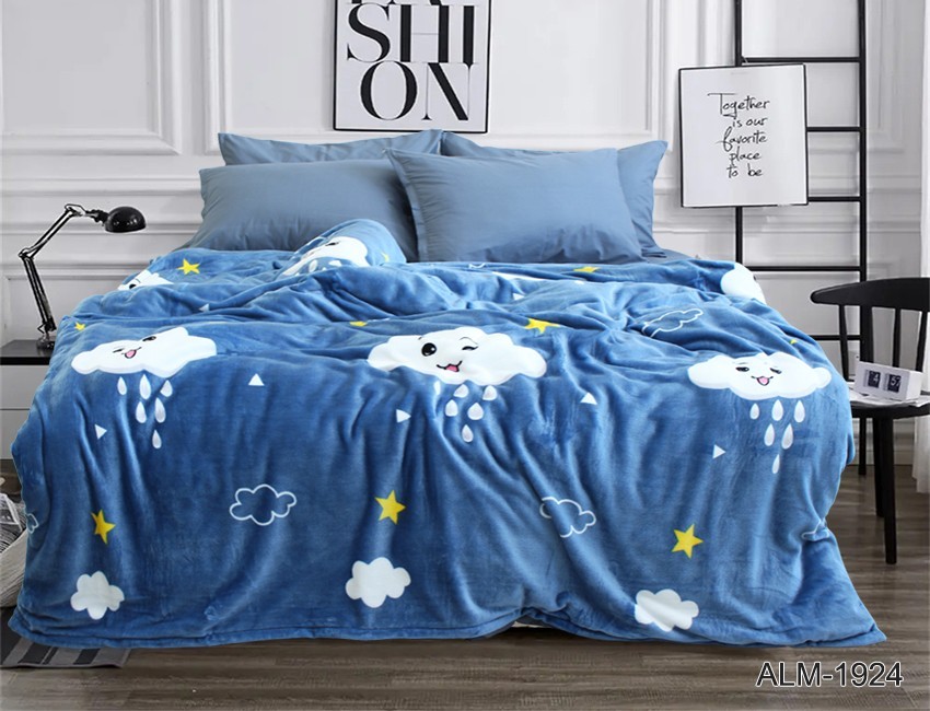

Плед велсофт (микрофибра) TAG tekstil ALM1924 200х220