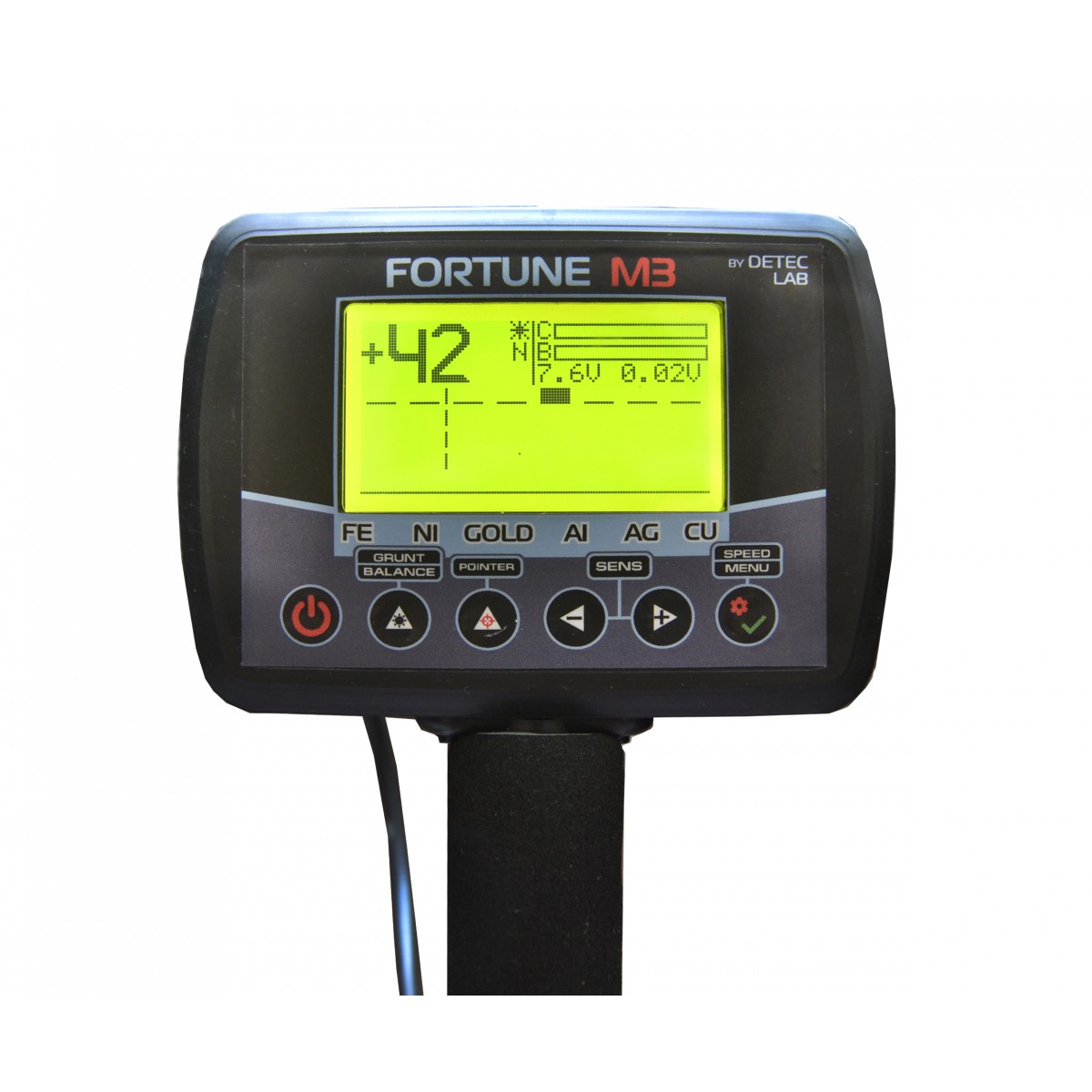 

Блок электронный Fortune M3 корпус PL2943, большой ЖК-дисплей 7*4 Winstar