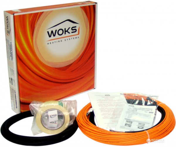 

Греющий кабель Woks 10 100 м