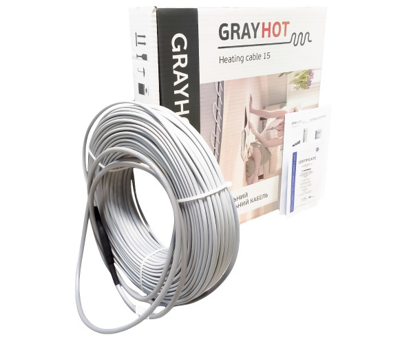 

Греющий кабель GrayHot 23 м (0919005) теплый пол
