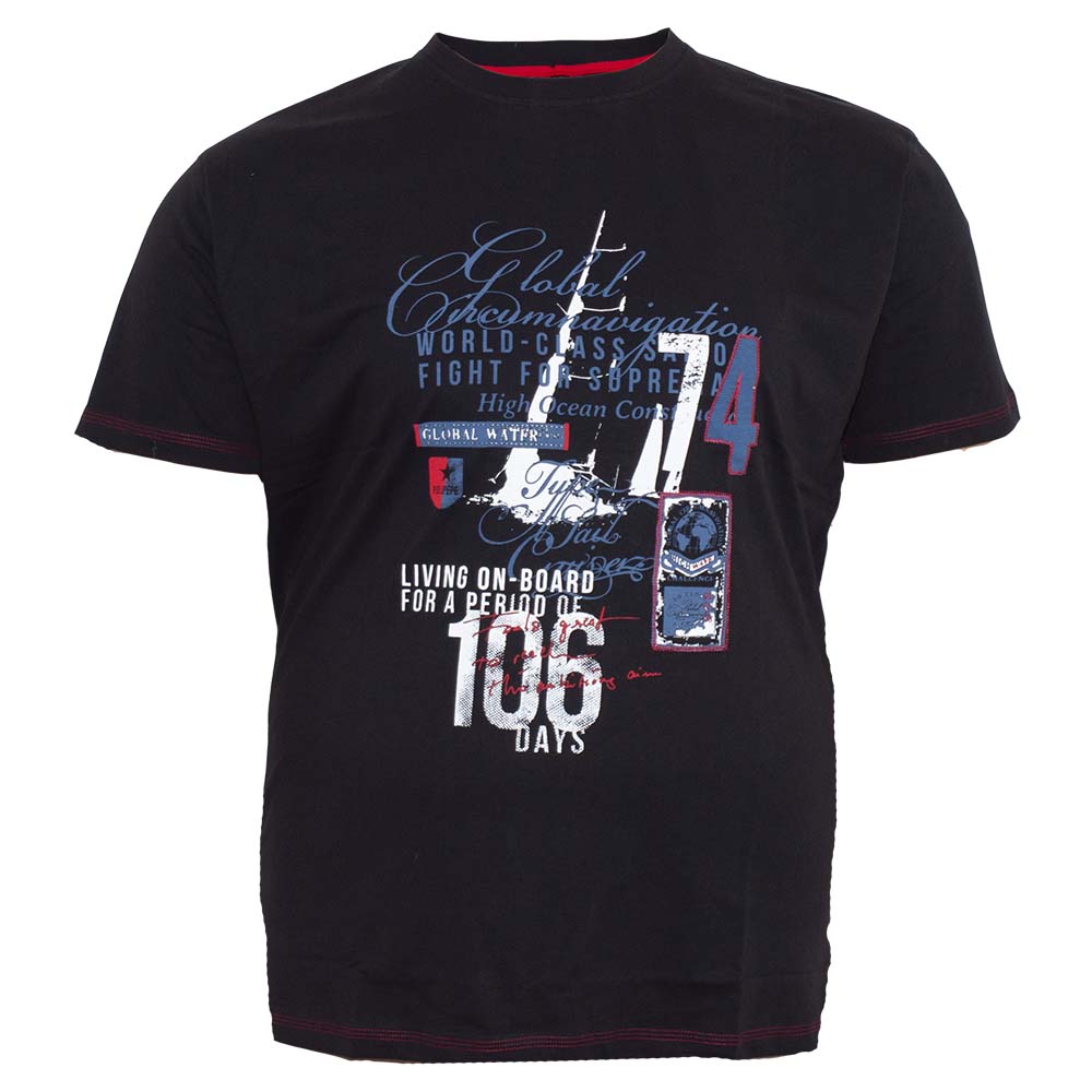 

Футболка мужская POLO PEPE fu00872612 (78) чёрный