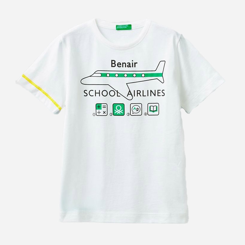 

Футболка United Colors of Benetton 3096C14QO.G-181 140 см L