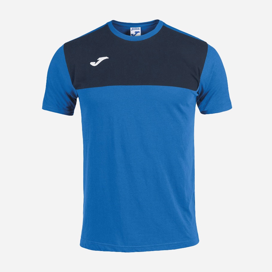 

Футболка детская JOMA Winner 101683.703 109-117 см 5XS Синяя с темно-синим