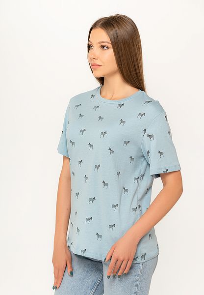

Футболка Pepper mint CA-166-OV L Блакитний