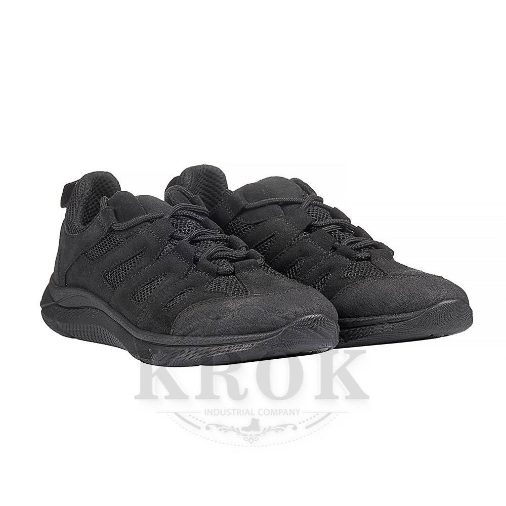 

Кроссовки KROK из велюра тактические 44 черные 4807 black