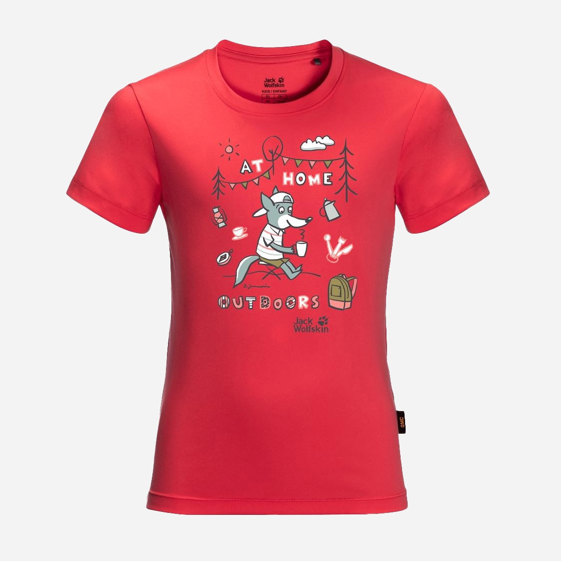 

Футболка Jack Wolfskin Happy Camper T Kids 1608981-2058 140 см