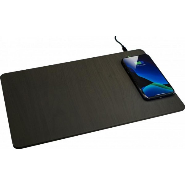 

Универсальное беспроводное зарядное устройство 2 в 1 Qitech Mouse Pad 2 QI Fast Charge Тёмно-коричневый (QT-MouseP2dk)
