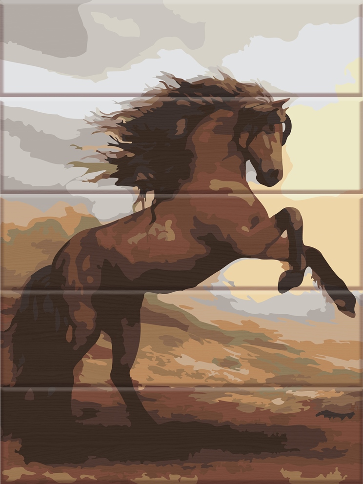 

Картина по номерам ArtStory Свобода 40*30 см на дереве (в коробке) арт.ASW136