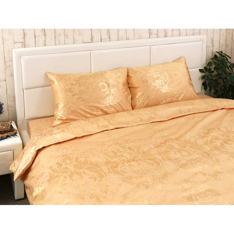 

Комплект постельного белья Руно полуторный сатин-жаккард арт.1.137АЖ_ЗолотоА