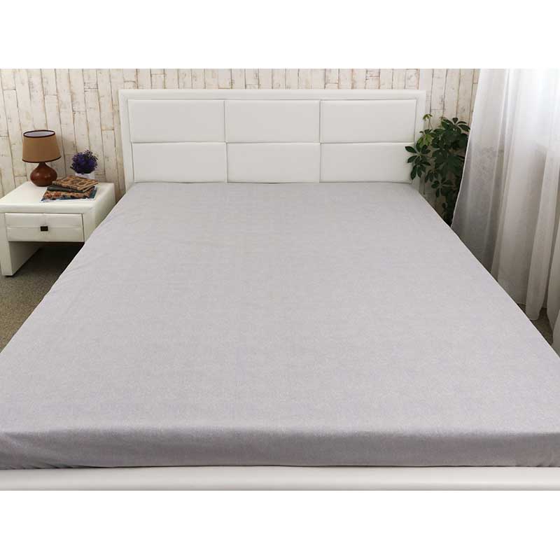 

Простынь Руно евро 200*220 см бязь на резинке арт.510.114У_Grey