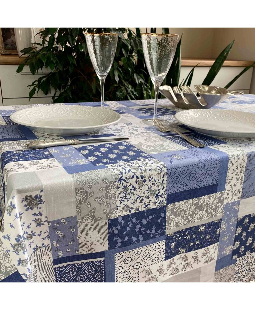 

Скатерть Прованс Симфони Пэчворк синий 220*136 см с акриловым покрытием арт.022353