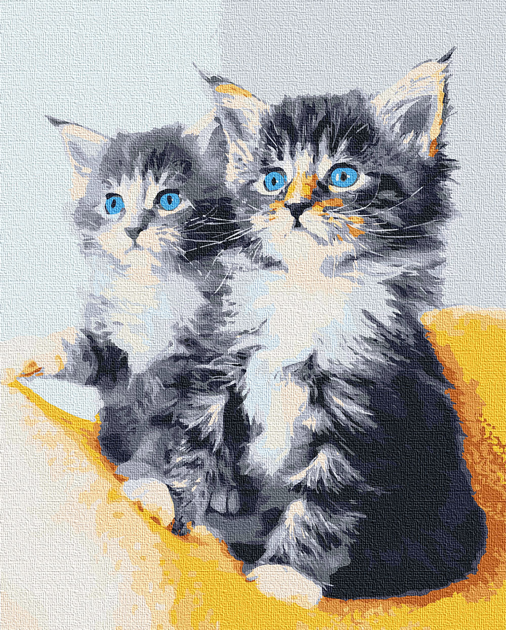 

Картина по номерам ArtCraft Голубоглазые котята 40*50 см (без коробки) арт.11617-AC