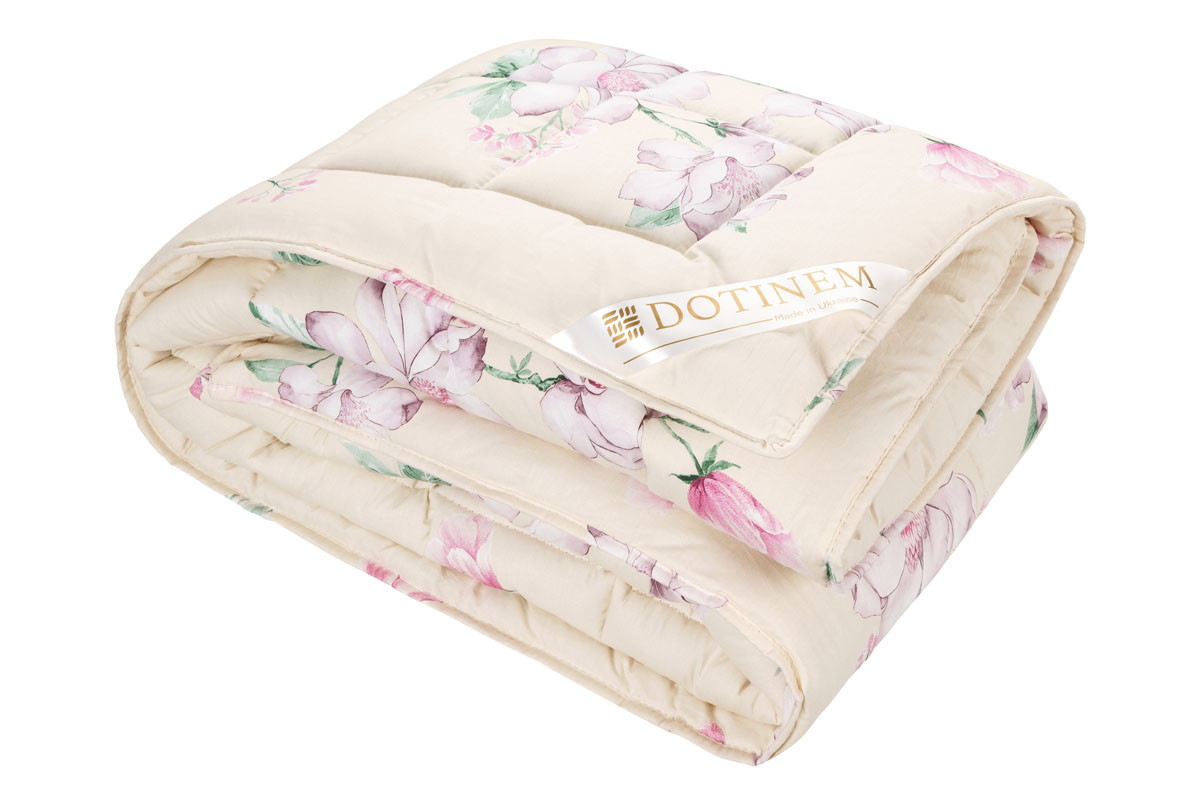

Одеяло DOTINEM VALENCIA ЗИМА евро 195*215 см сатин/холлофайбер теплое персиковое арт.214893-11