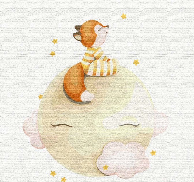 

Картина по номерам Идейка Считая звезды 30*30 см (без коробки) арт.KHO2354