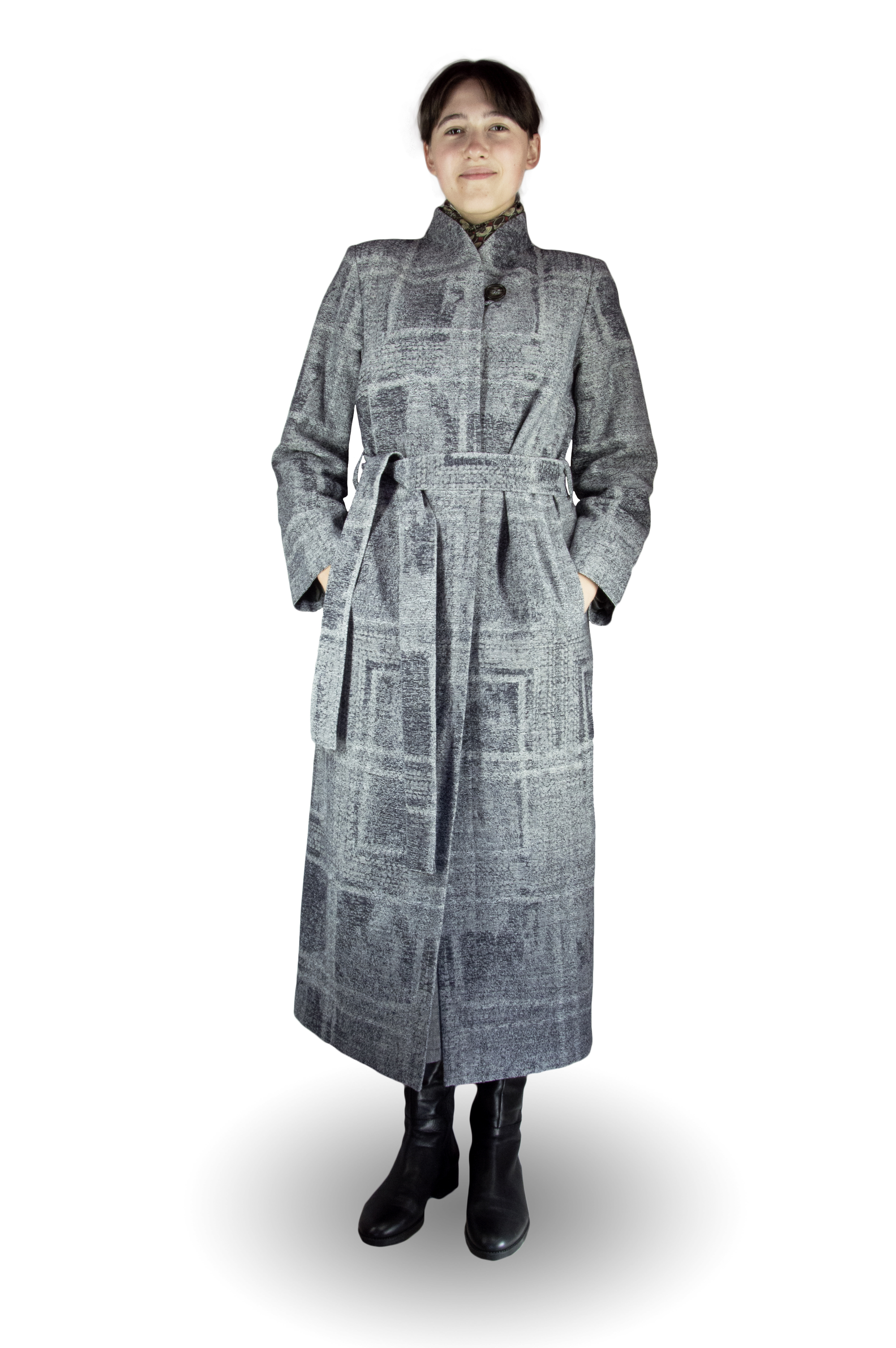 

Пальто Галерея льону Сопрано серый  2071//2, Пальто Галерея льону Сопрано серый 54 2071/54/2