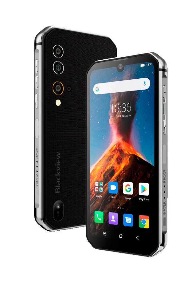 

Мобильный телефон c тепловизором Blackview BV9900 Pro 8/128Gb Black-Silver