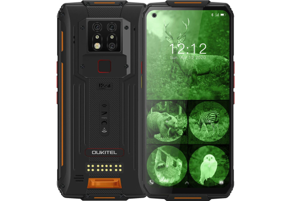 

Мобильный телефон Oukitel WP7 6/128Gb NFC 4G(LTE) 8000 мАч Black-Orange