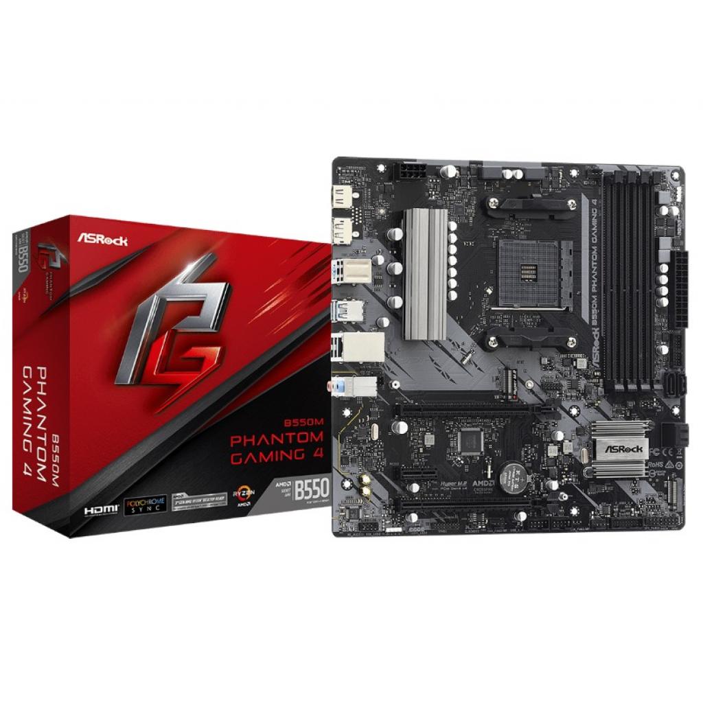 

Материнская плата ASRock B550M Phantom Gaming 4