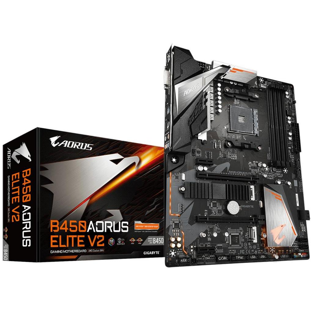 

Материнская плата Gigabyte B450 AORUS Elite V2