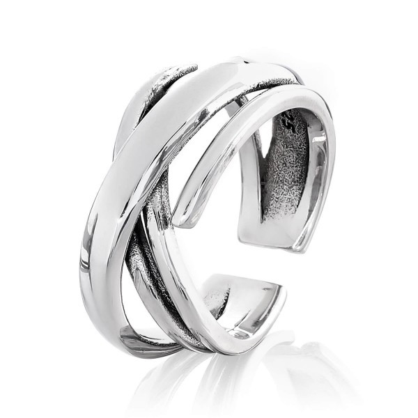 

Серебряное кольцо Silver925 безразмерное 7.4 гр