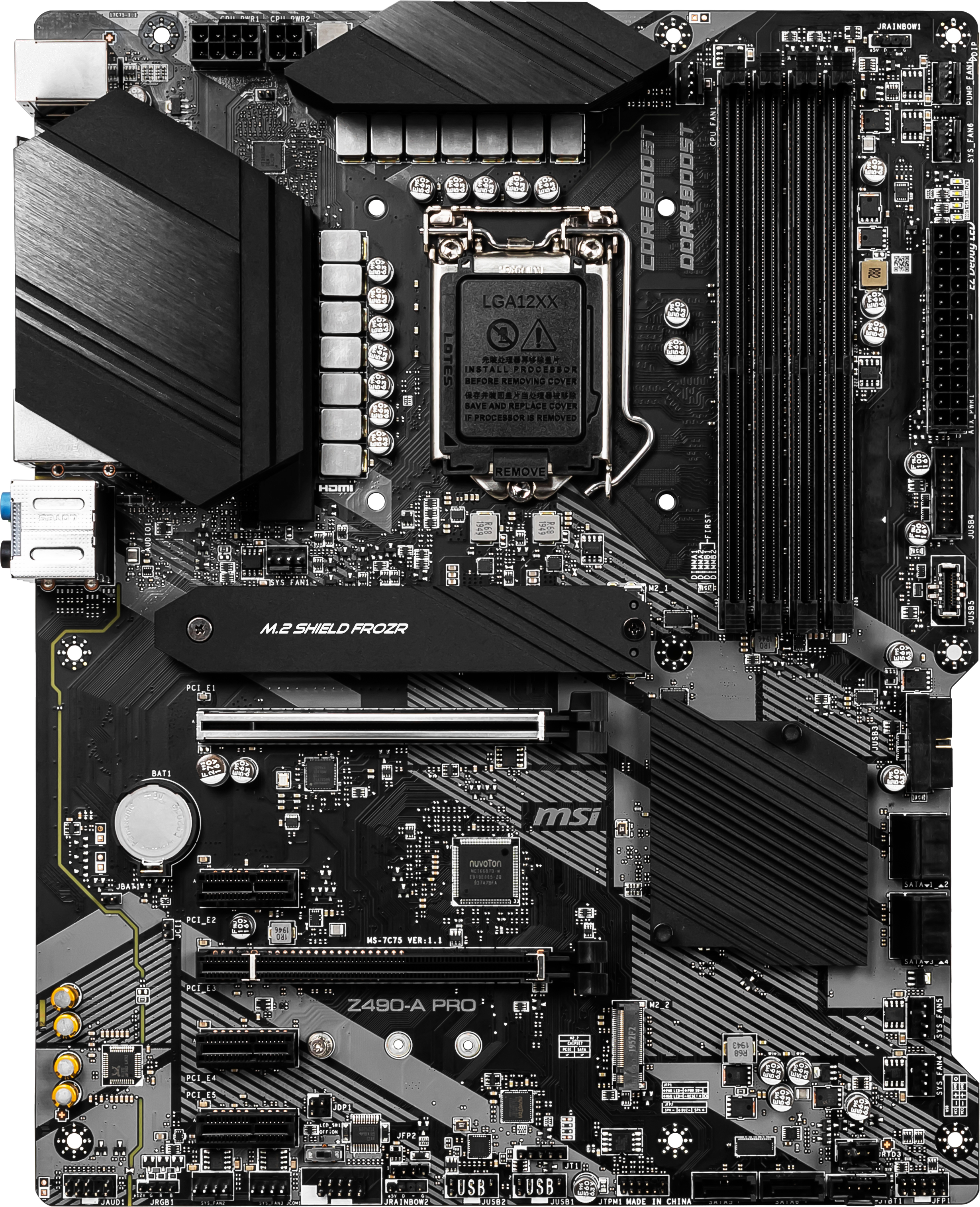 

Материнская плата MSI Z490-A Pro (163943)