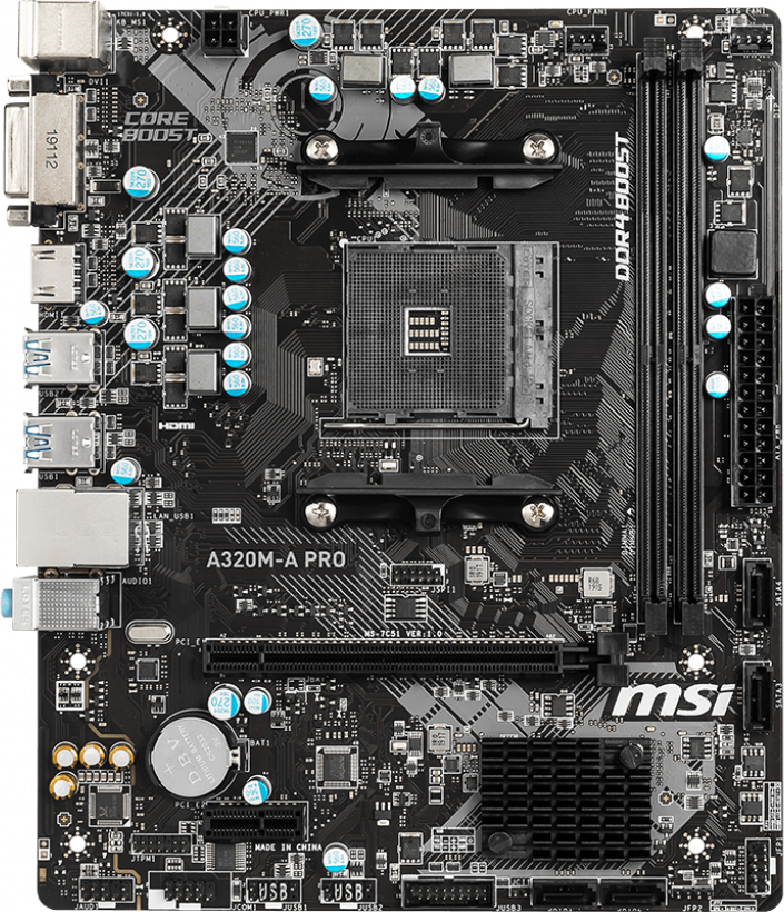 

Материнская плата MSI A320M-A PRO