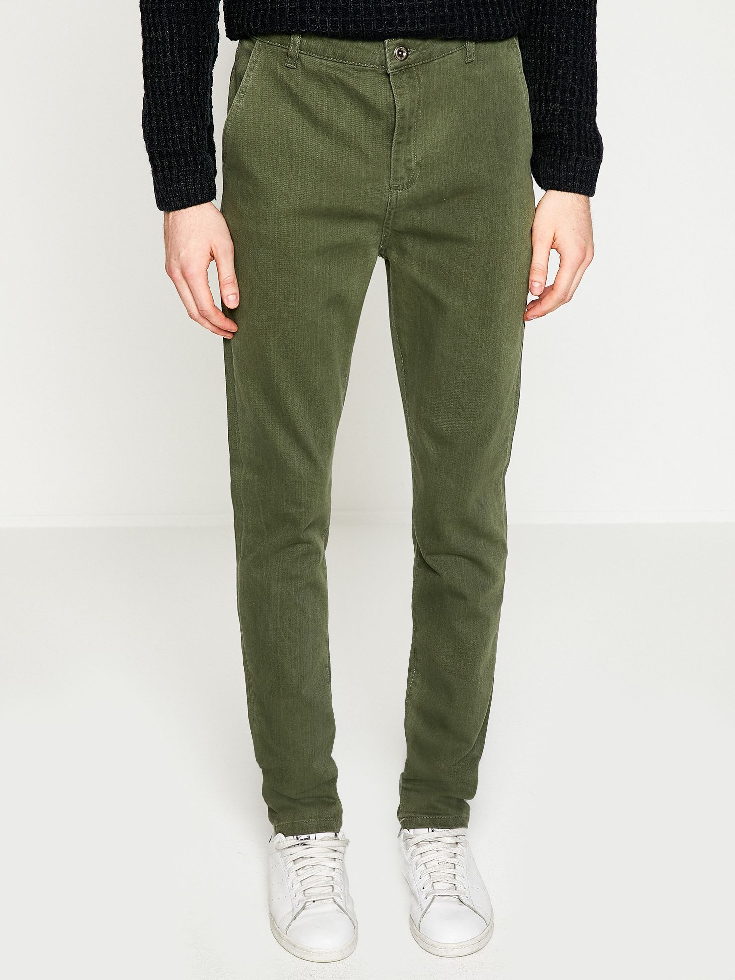 

Брюки Koton 8KAM41903LW-801 40 Khaki