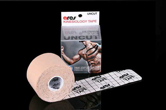 

Кинезиологический тейп ARES TAPE 5м, бежевый (телесный)