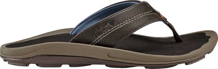 

Мужские вьетнамки, сланцы OluKai Kipi Flip Flop Espresso/Espresso Synthetic 47