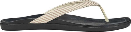

Женские вьетнамки, сланцы OluKai Ho'opio Flip-Flop Bone/Stripe Synthetic 41