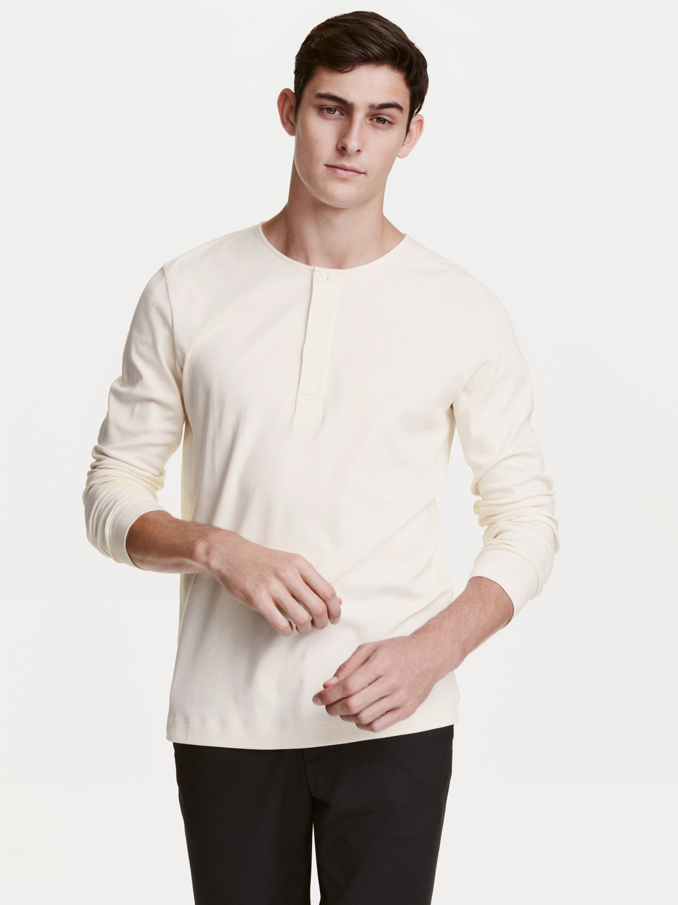 

Лонгслив H&M XAZ155824UQVK Белый