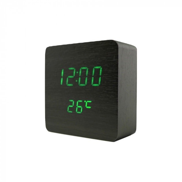 

Электронные настольные часы VST 872 green