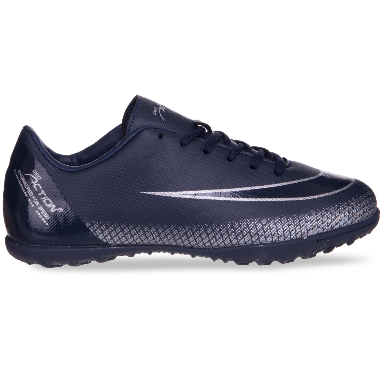

Сороконожки шиповки Pro Action Sprinter 19123 размер 33 Deep Blue-Silver