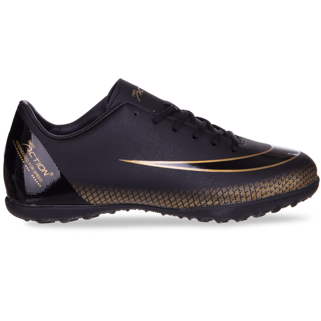

Сороконожки шиповки Pro Action Sprinter 19123 размер 30 Black-Gold