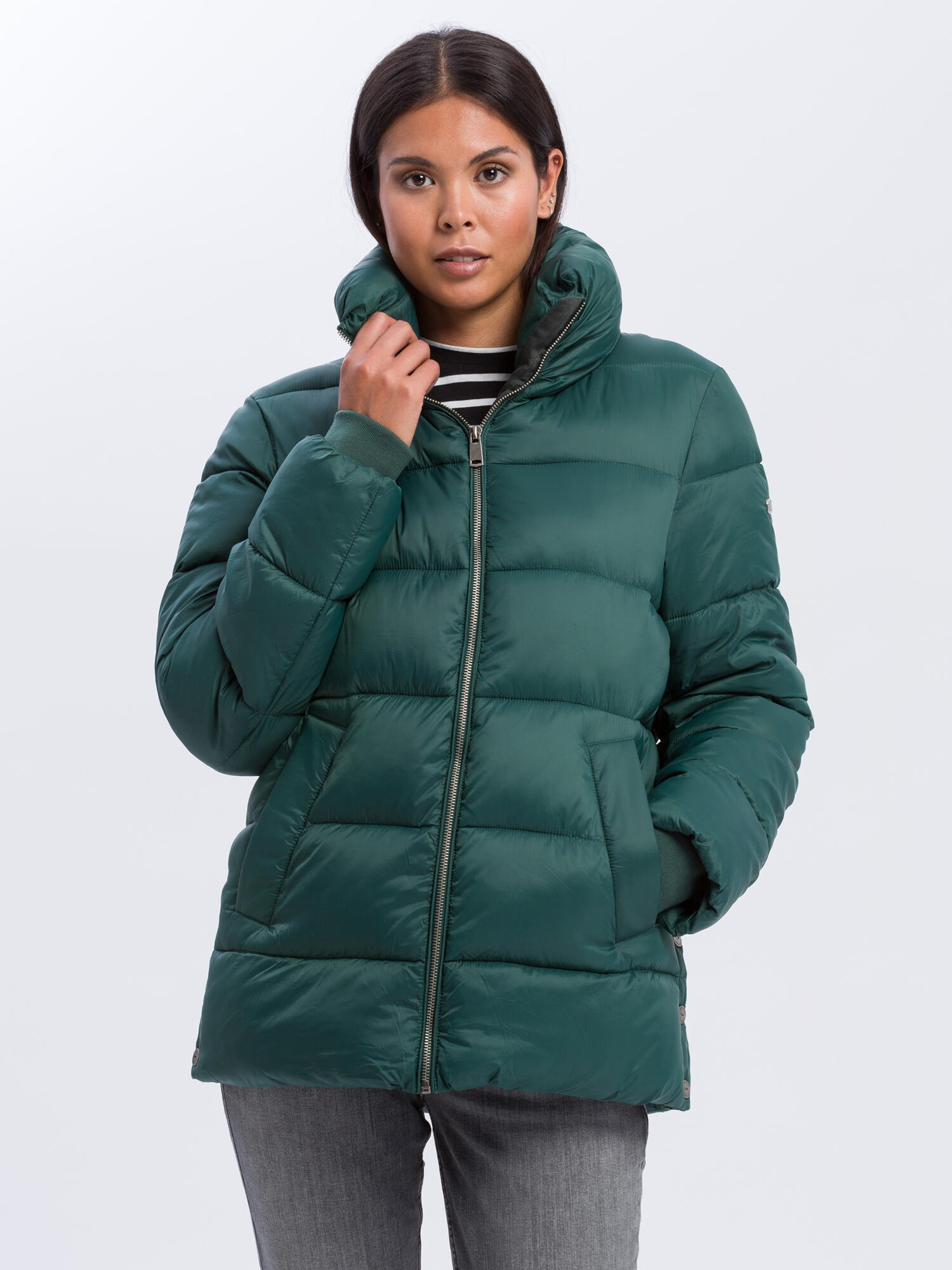 

Куртка Cross Jeans 81236-027  Green, Куртка Cross Jeans 81236-027 XS Green
