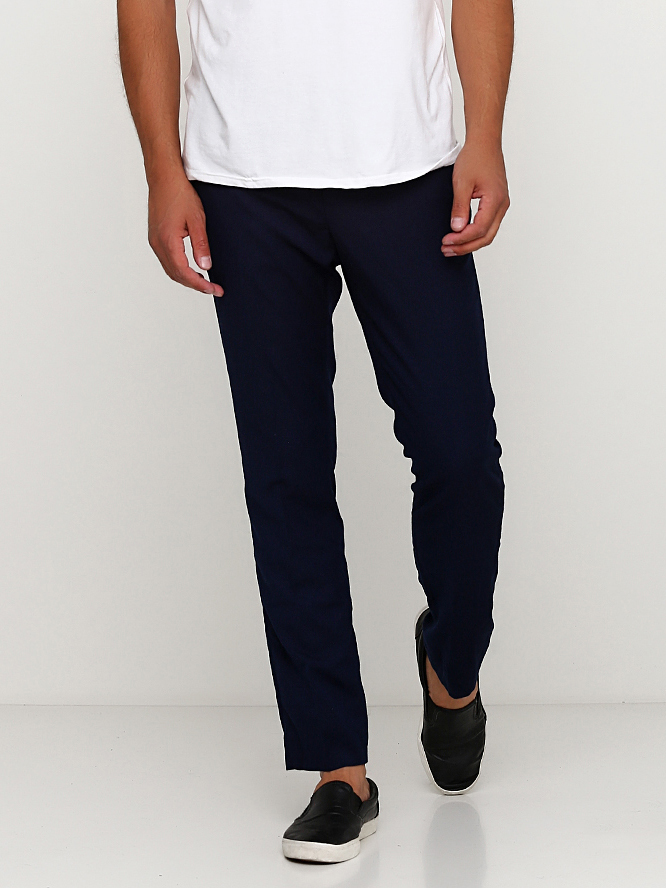 

Брюки H&M 5032022RP3 50 Темно-синие