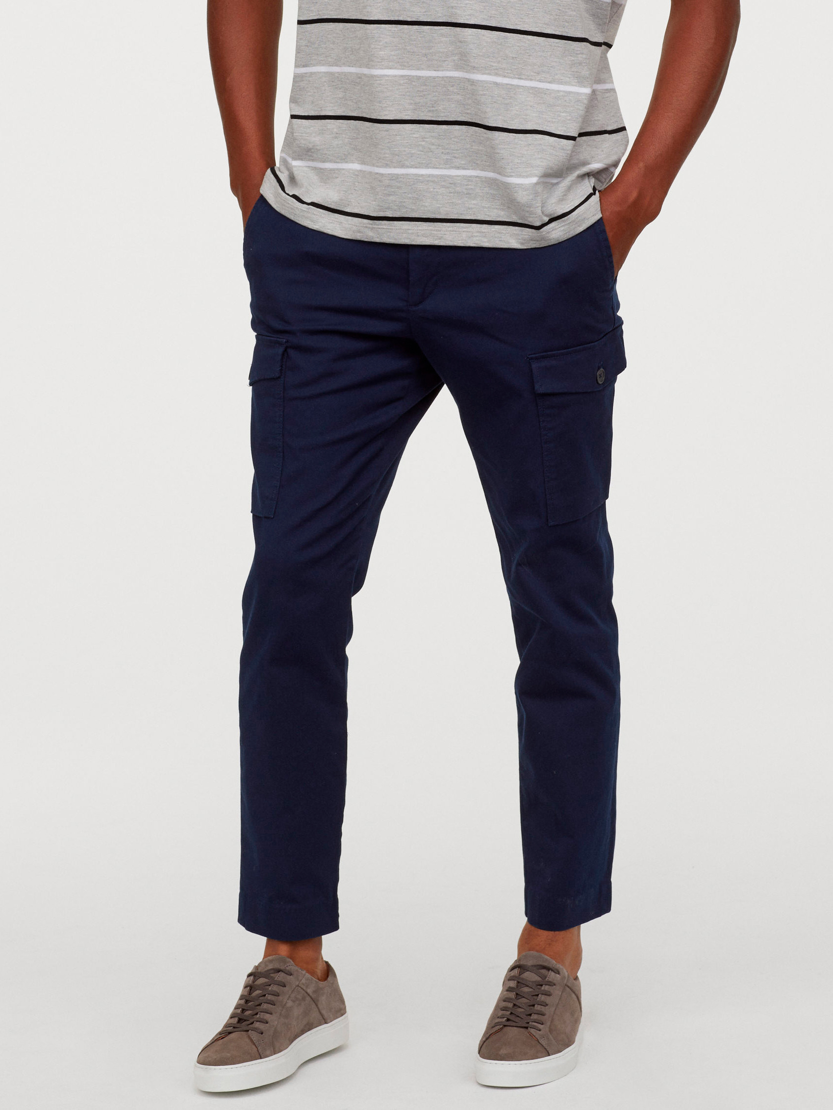 

Брюки H&M 0831193-0  Темно-синие, Брюки H&M 0831193-0 42 Темно-синие