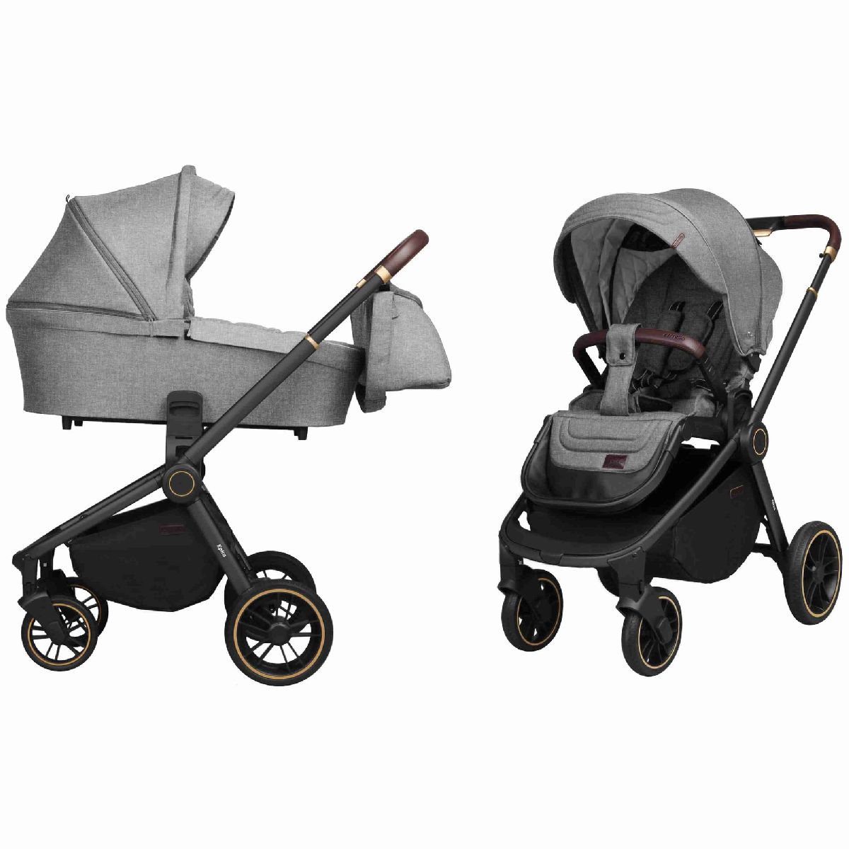 

Коляска универсальная CARRELLO Epica (2in1) Silver Grey +дождевик (CRL-8510/1Silver Grey)