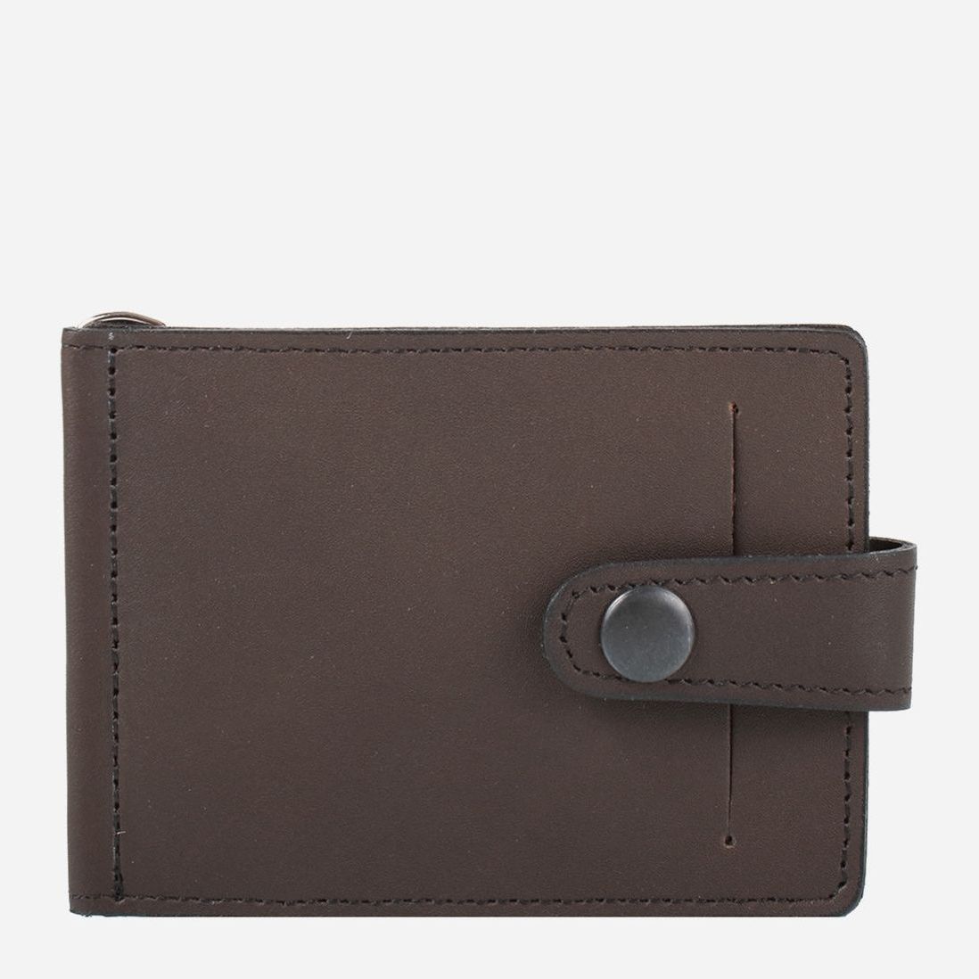

Портмоне мужское из натуральной кожи DNK Leather DNK-Euro-Clamp-col.F Коричневое