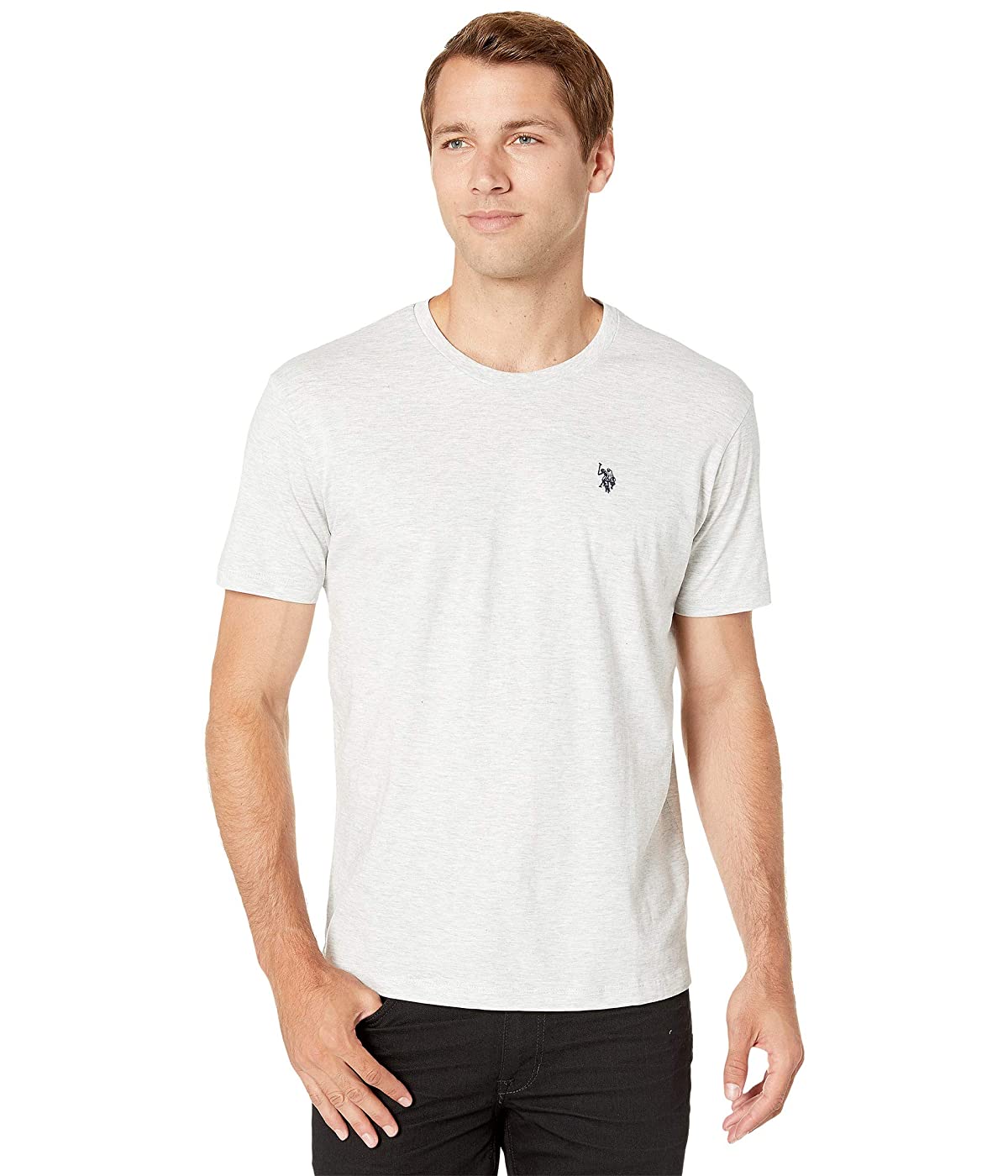 

Футболка U.S. POLO ASSN. Crew Neck Small Pony T-Shirt Gray, S (44)