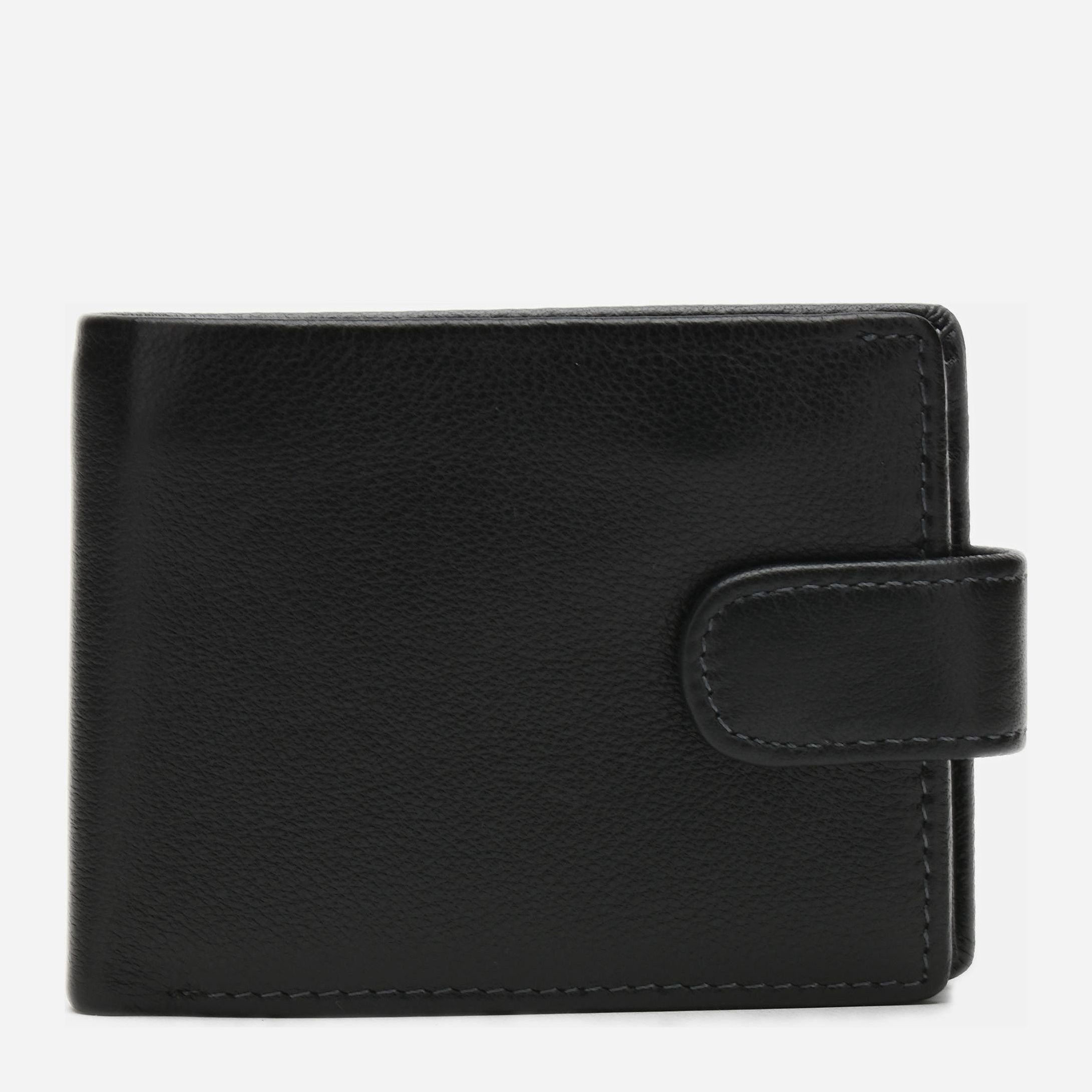 

Мужское кожаное портмоне Palmera K101077-black Черное