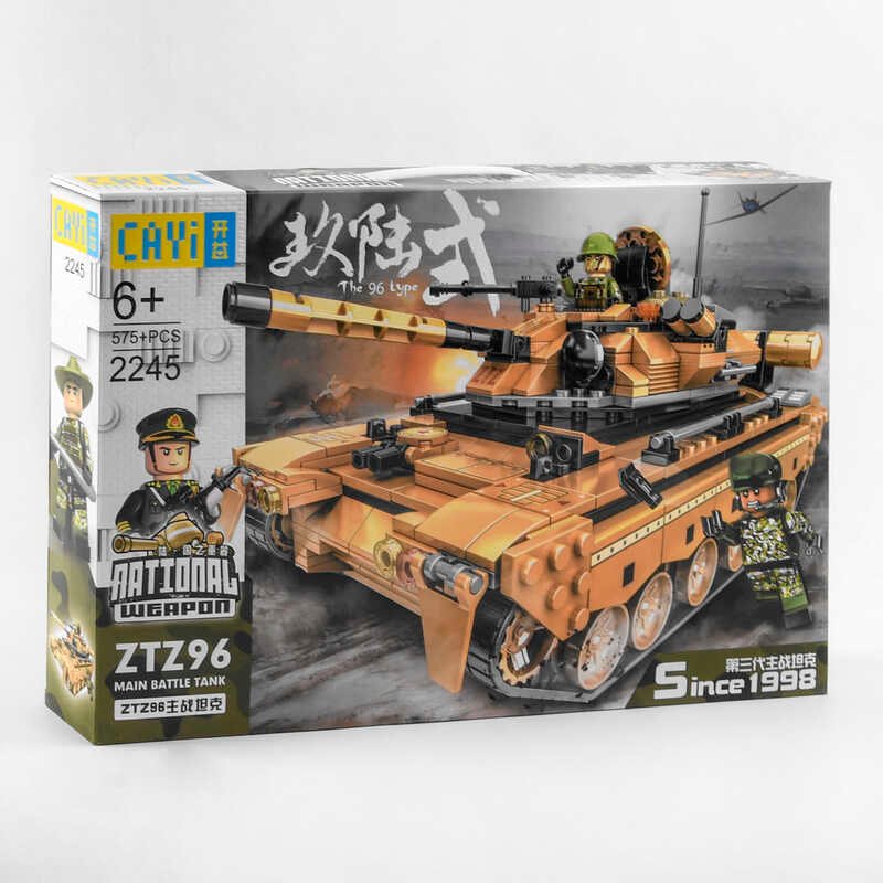 

Конструктор 2245 “Танк ZTZ-96”, 575 деталей