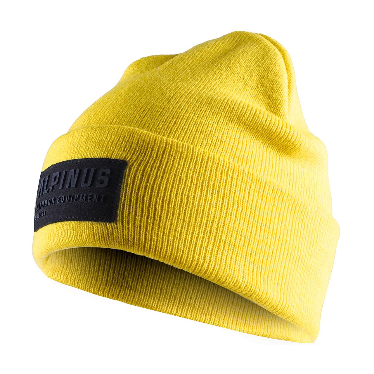 

Шапка Alpinus Oslo Cuffed Beanie лимонная (AWH006-C3163)