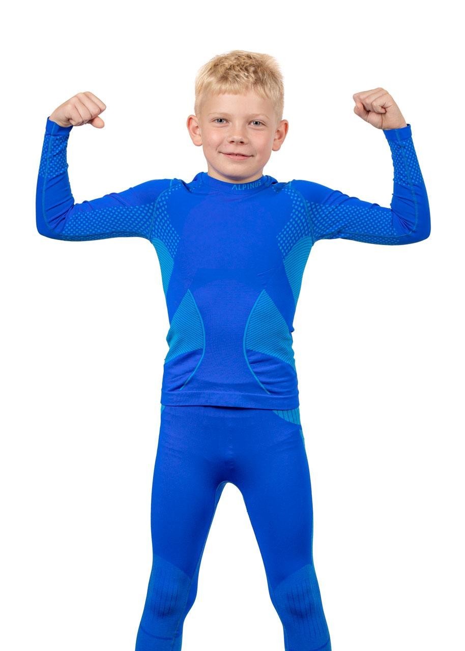 

Комплект спортивного детского термобелье Alpinus Active Set Junior 158-164 синий (GT431991-158-164)