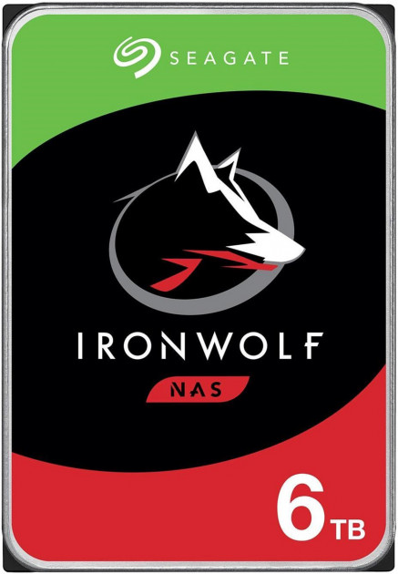 

Жесткий диск 6 TB Seagate IronWolf (ST6000VN001)